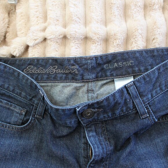 Eddie Bauer Classic Jeans Sz 14R - Picture 5 of 8